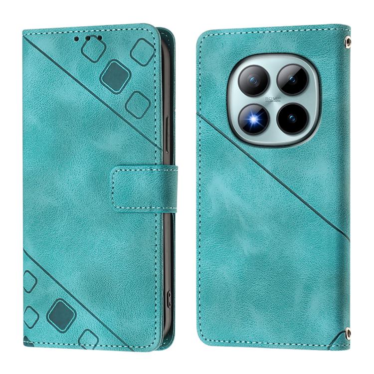 For Redmi Note 15 Pro+ 5G Global 163.3mm Skin-feel Embossed Leather Phone Case