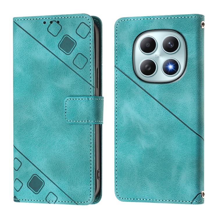 For Redmi Note 15 4G / 5G Global 164mm Skin-feel Embossed Leather Phone Case