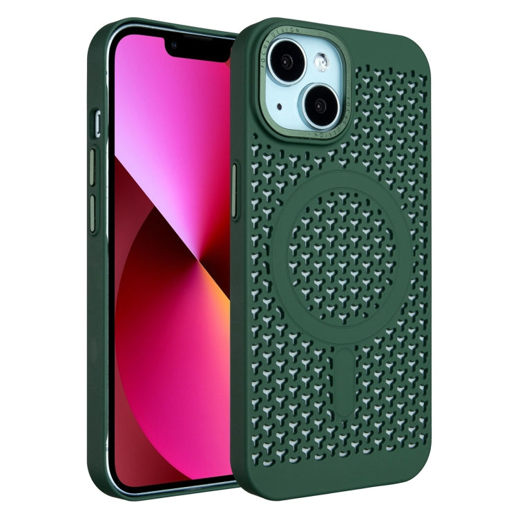 For iPhone 13 Ice Feeling Cooling MagSafe Magnetic Phone Case