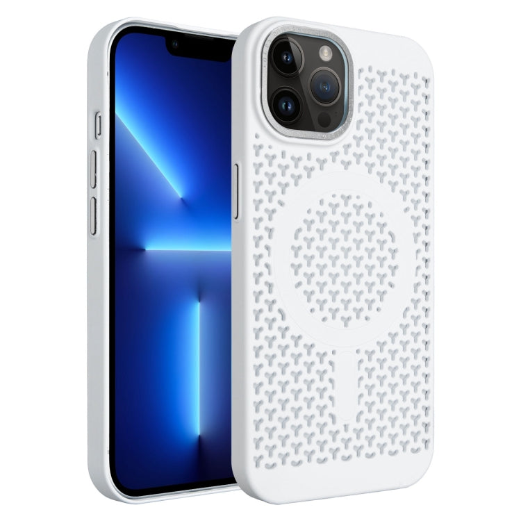 For iPhone 13 Pro Ice Feeling Cooling MagSafe Magnetic Phone Case