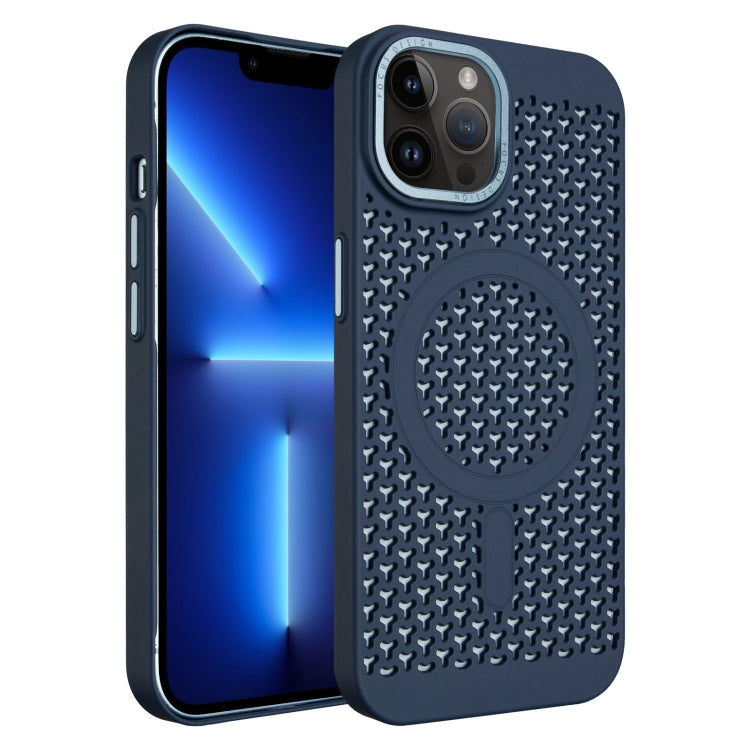For iPhone 13 Pro Ice Feeling Cooling MagSafe Magnetic Phone Case
