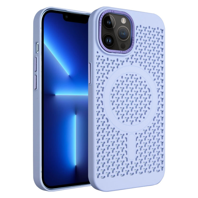 For iPhone 13 Pro Ice Feeling Cooling MagSafe Magnetic Phone Case