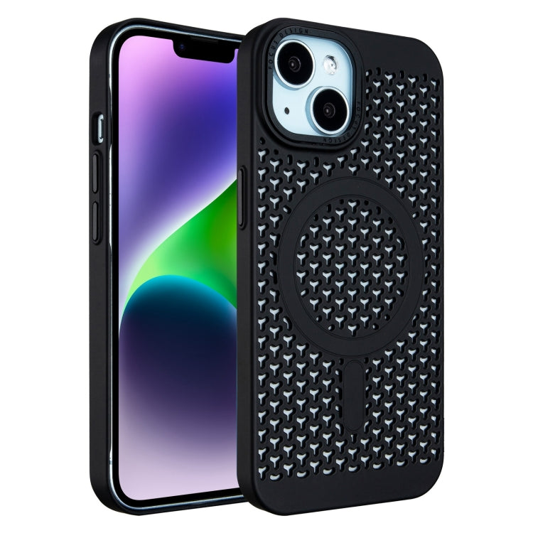 For iPhone 14 Ice Feeling Cooling MagSafe Magnetic Phone Case