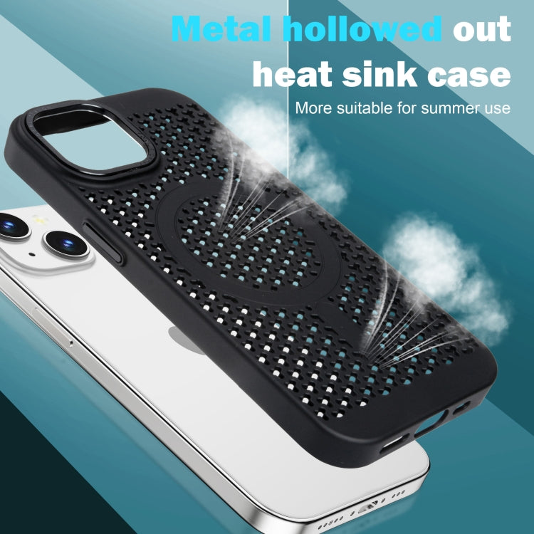 For iPhone 14 Plus Ice Feeling Cooling MagSafe Magnetic Phone Case