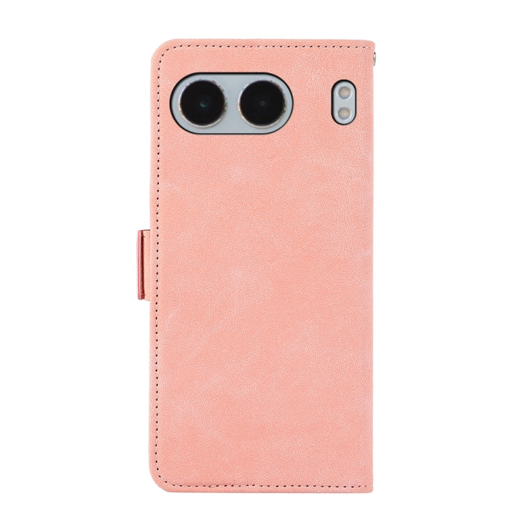 For OnePlus Nord 4 ABEEL Frosted Magnetic RFID Leather Phone Case