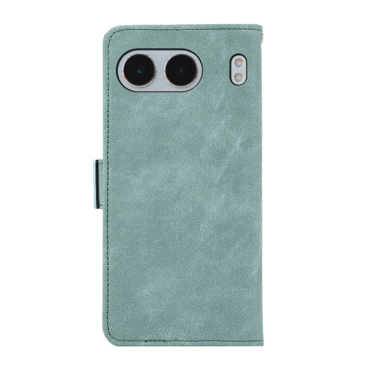 For OnePlus Nord 4 ABEEL Frosted Magnetic RFID Leather Phone Case