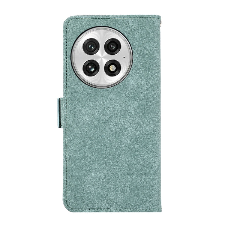 For OnePlus 13 ABEEL Frosted Magnetic RFID Leather Phone Case