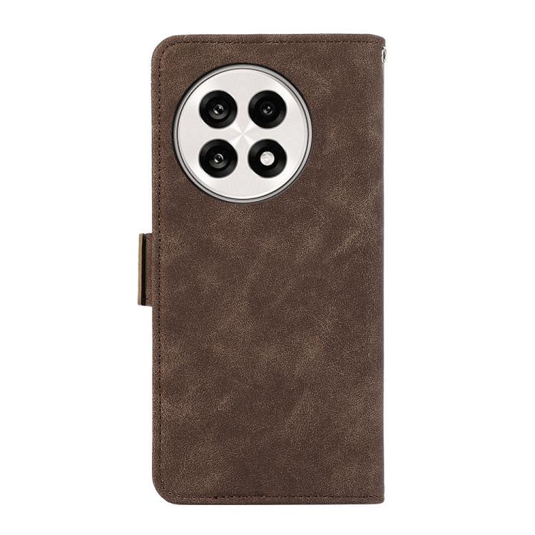 For OnePlus 13R Global ABEEL Frosted Magnetic RFID Leather Phone Case