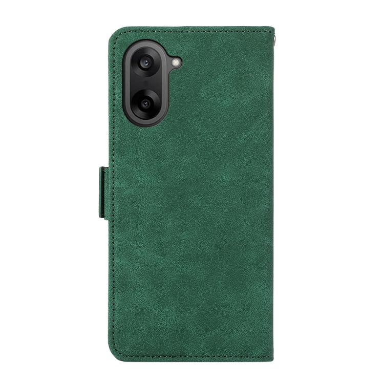 For OnePlus Nord CE5 / Ace 5 Racing ABEEL Frosted Magnetic RFID Leather Phone Case