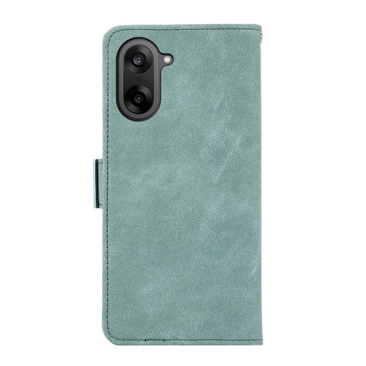 For OnePlus Nord CE5 / Ace 5 Racing ABEEL Frosted Magnetic RFID Leather Phone Case