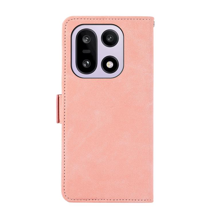 For OnePlus 15 ABEEL Frosted Magnetic RFID Leather Phone Case