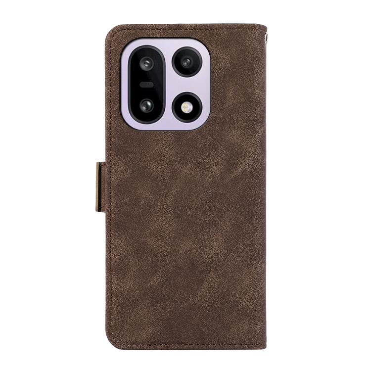 For OnePlus 15 ABEEL Frosted Magnetic RFID Leather Phone Case