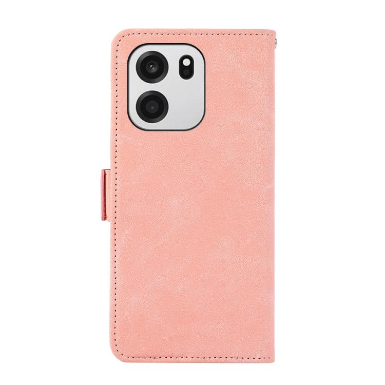 For OnePlus Turbo 6V / Turbo 6 ABEEL Frosted Magnetic RFID Leather Phone Case