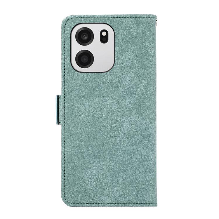 For OnePlus Turbo 6V / Turbo 6 ABEEL Frosted Magnetic RFID Leather Phone Case