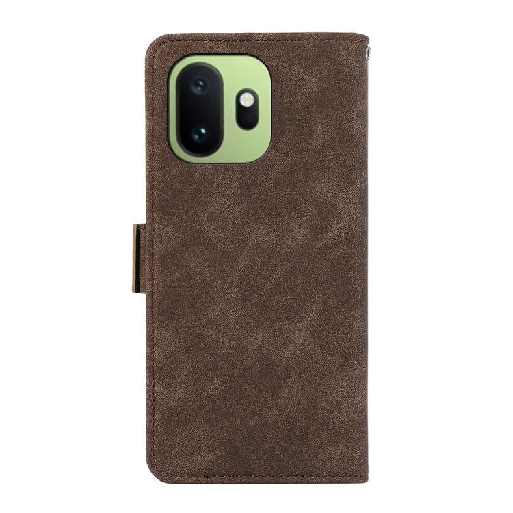 For OnePlus 15T ABEEL Frosted Magnetic RFID Leather Phone Case