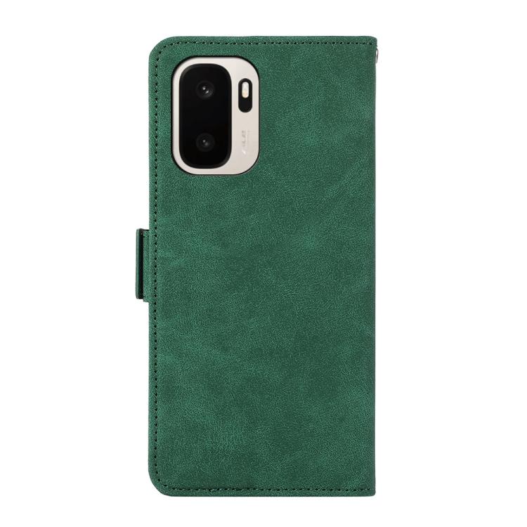 For OnePlus Ace 6 Ultra ABEEL Frosted Magnetic RFID Leather Phone Case