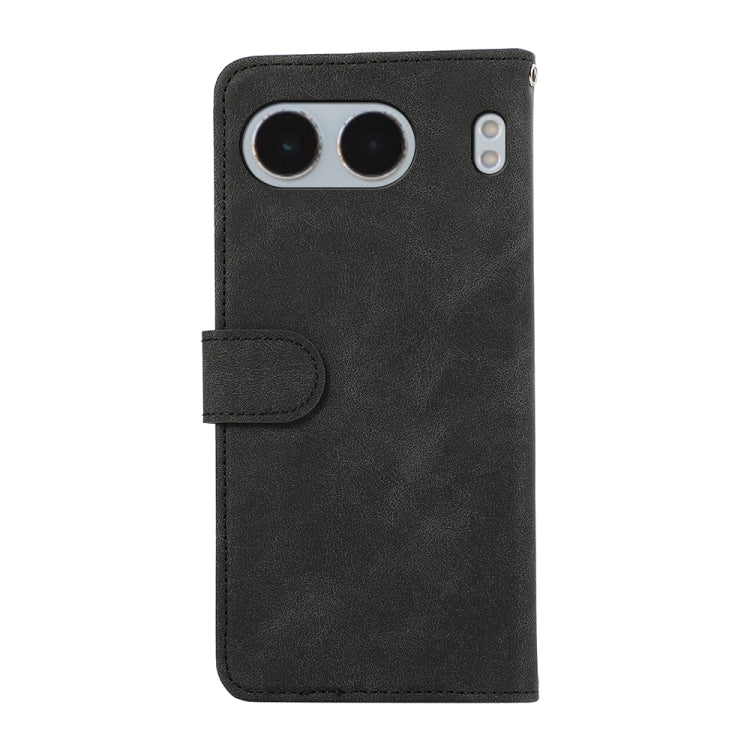 For OnePlus Nord 4 ABEEL Color Block Magnetic RFID Leather Phone Case