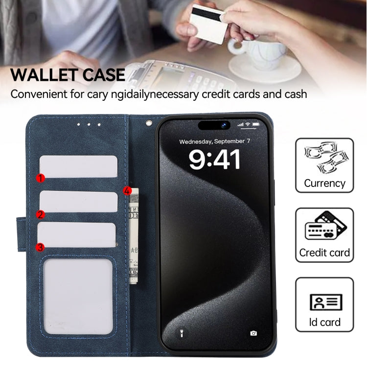 For OnePlus Nord 4 ABEEL Color Block Magnetic RFID Leather Phone Case
