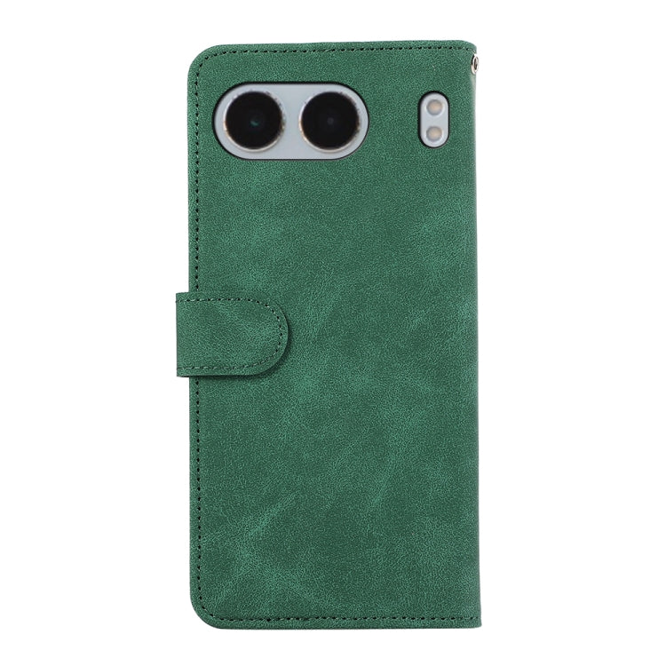 For OnePlus Nord 4 ABEEL Color Block Magnetic RFID Leather Phone Case