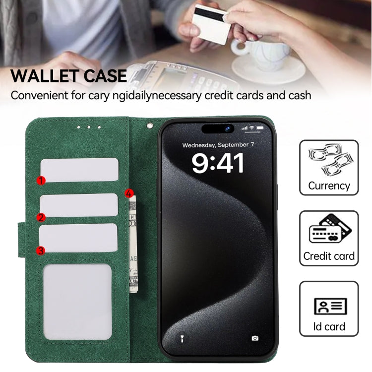 For OnePlus Nord 4 ABEEL Color Block Magnetic RFID Leather Phone Case