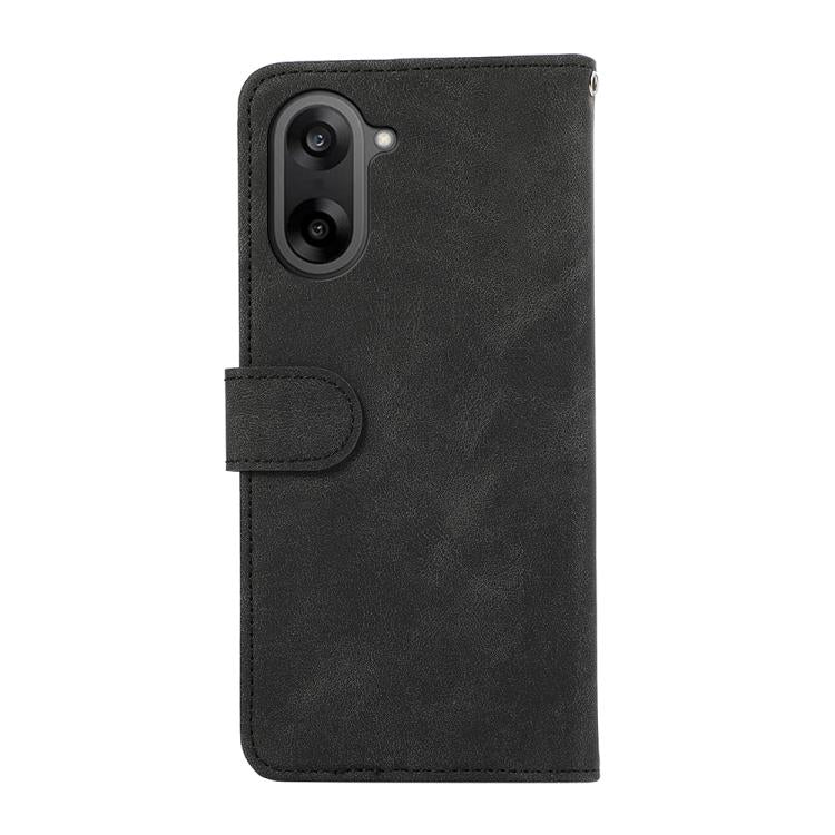 For OnePlus Nord CE5 / Ace 5 Racing ABEEL Color Block Magnetic RFID Leather Phone Case