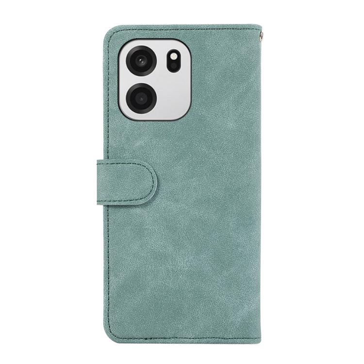 For OnePlus Turbo 6V / Turbo 6 ABEEL Color Block Magnetic RFID Leather Phone Case