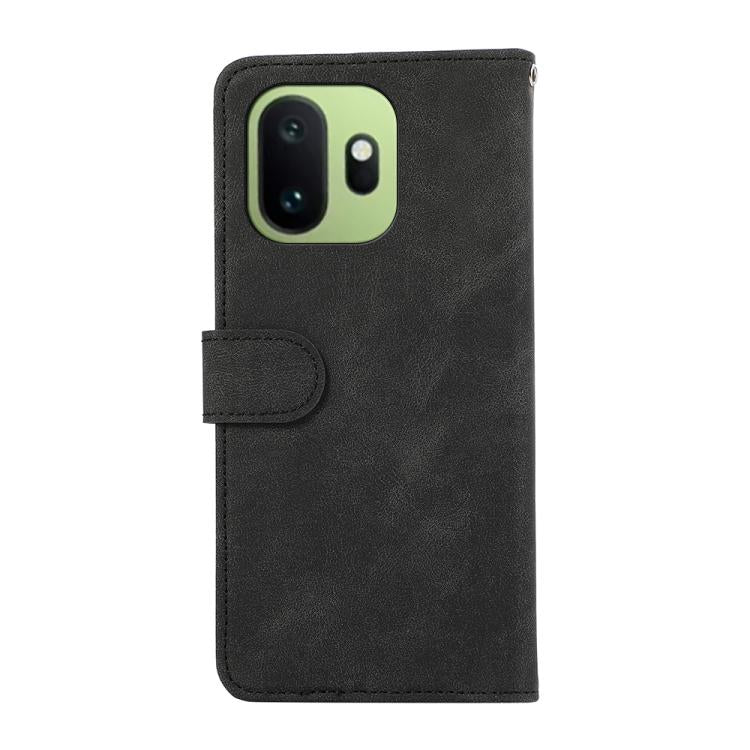 For OnePlus 15T ABEEL Color Block Magnetic RFID Leather Phone Case