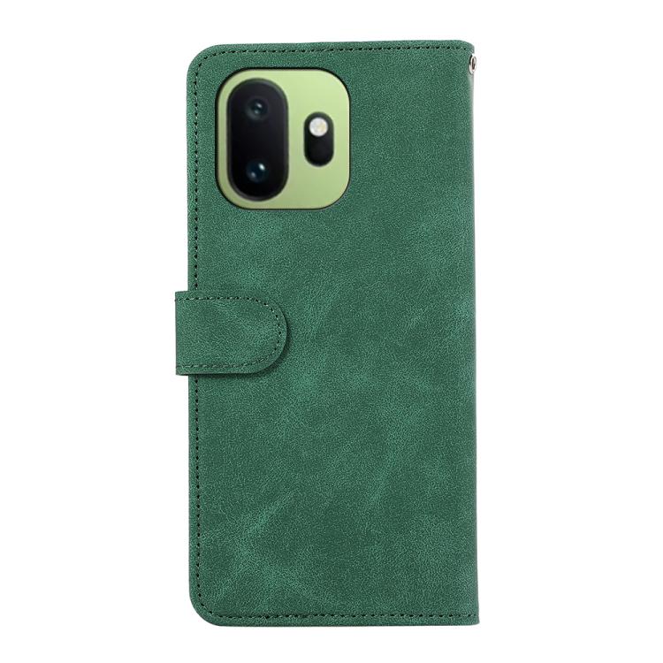 For OnePlus 15T ABEEL Color Block Magnetic RFID Leather Phone Case