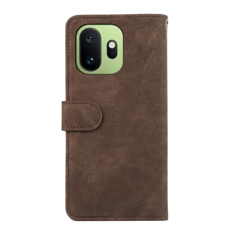 For OnePlus 15T ABEEL Color Block Magnetic RFID Leather Phone Case