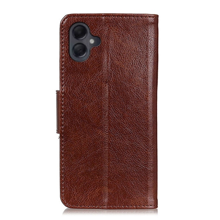 For Samsung Galaxy A06 4G Nappa Texture Horizontal Flip Leather Phone Case