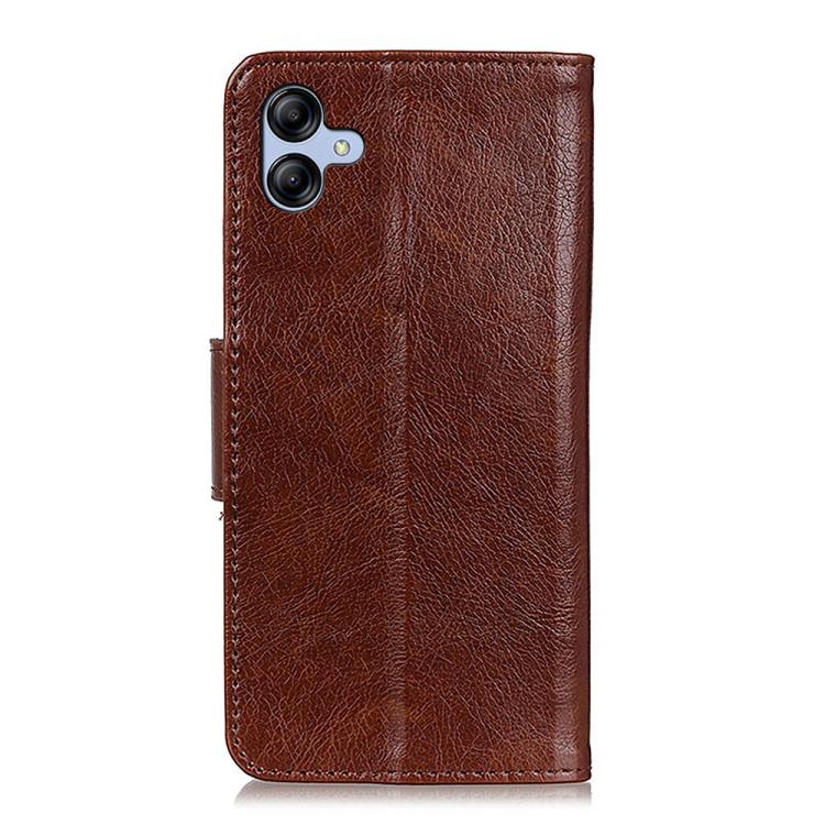 For Samsung Galaxy A07 5G Nappa Texture Horizontal Flip Leather Phone Case
