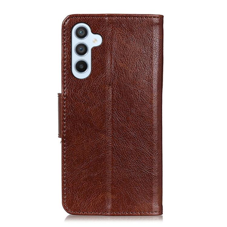 For Samsung Galaxy A57 5G Nappa Texture Horizontal Flip Leather Phone Case