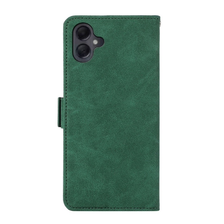 For Samsung Galaxy A06 4G ABEEL Frosted Magnetic RFID Leather Phone Case