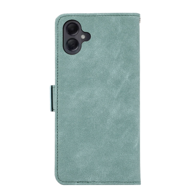 For Samsung Galaxy A06 4G ABEEL Frosted Magnetic RFID Leather Phone Case