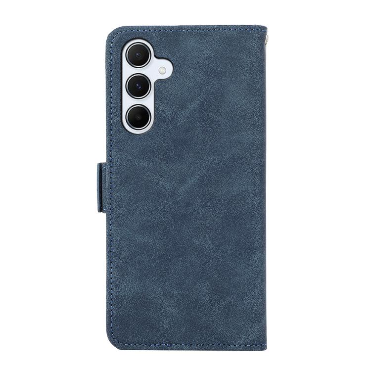 For Samsung Galaxy A17 5G ABEEL Frosted Magnetic RFID Leather Phone Case