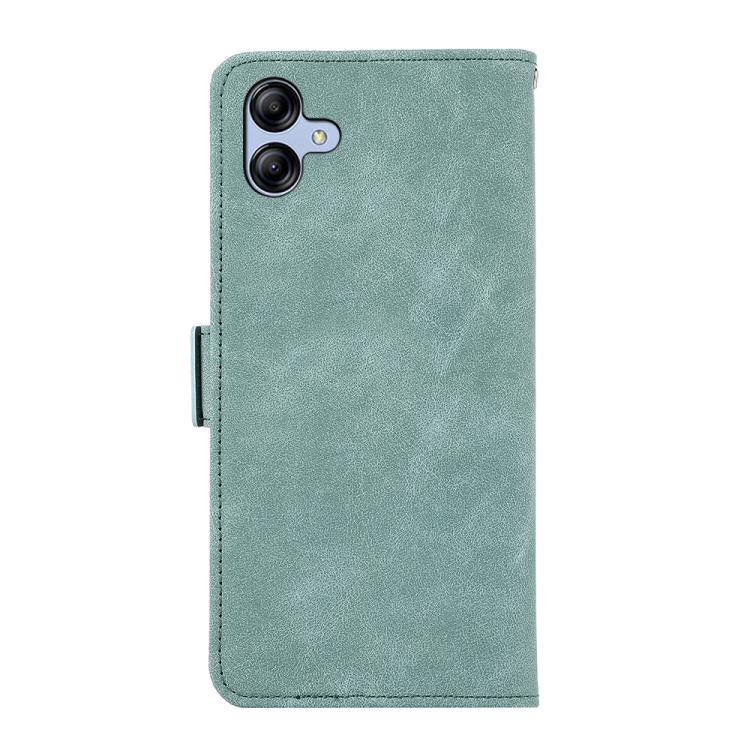 For Samsung Galaxy A07 5G ABEEL Frosted Magnetic RFID Leather Phone Case