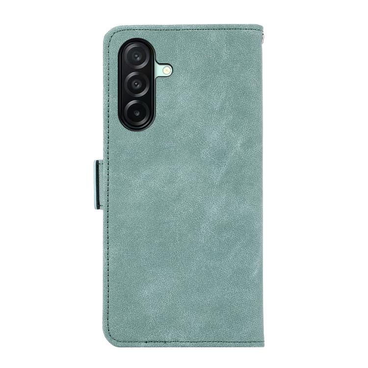 For Samsung Galaxy A27 5G ABEEL Frosted Magnetic RFID Leather Phone Case