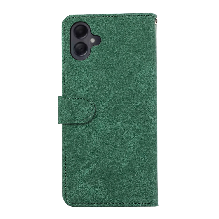 For Samsung Galaxy A06 4G ABEEL Color Block Magnetic RFID Leather Phone Case