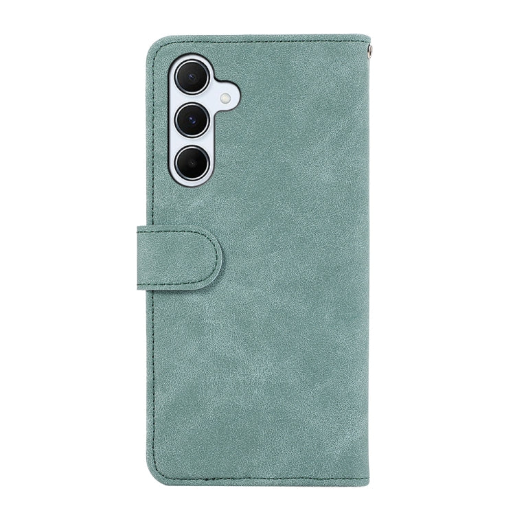 For Samsung Galaxy A56 5G ABEEL Color Block Magnetic RFID Leather Phone Case