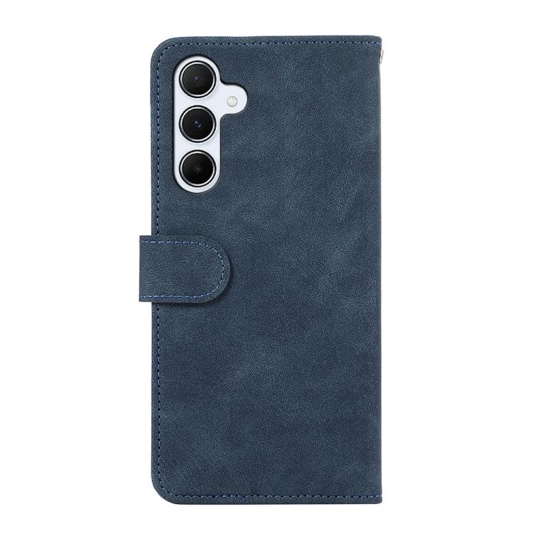 For Samsung Galaxy A17 5G ABEEL Color Block Magnetic RFID Leather Phone Case