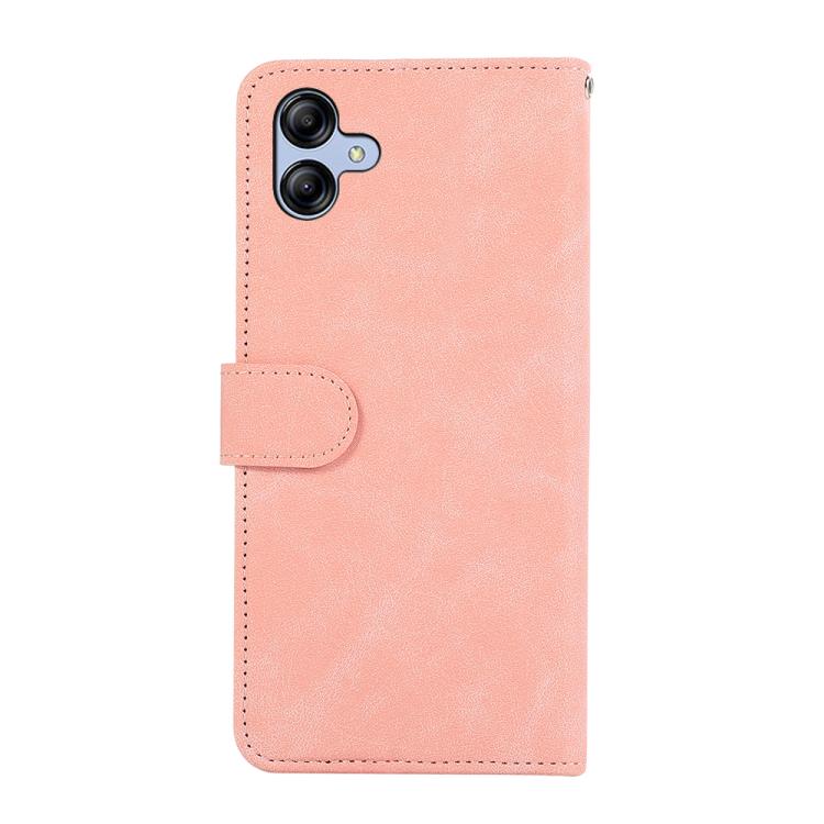 For Samsung Galaxy A07 5G ABEEL Color Block Magnetic RFID Leather Phone Case