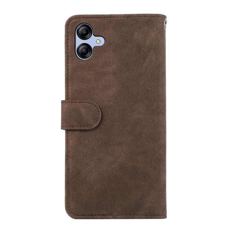 For Samsung Galaxy A07 5G ABEEL Color Block Magnetic RFID Leather Phone Case