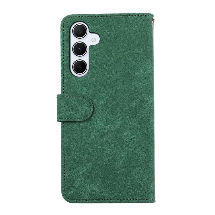 For Samsung Galaxy A37 5G ABEEL Color Block Magnetic RFID Leather Phone Case