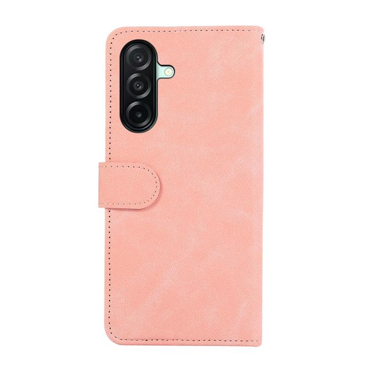 For Samsung Galaxy A27 5G ABEEL Color Block Magnetic RFID Leather Phone Case