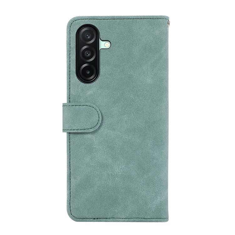 For Samsung Galaxy A27 5G ABEEL Color Block Magnetic RFID Leather Phone Case