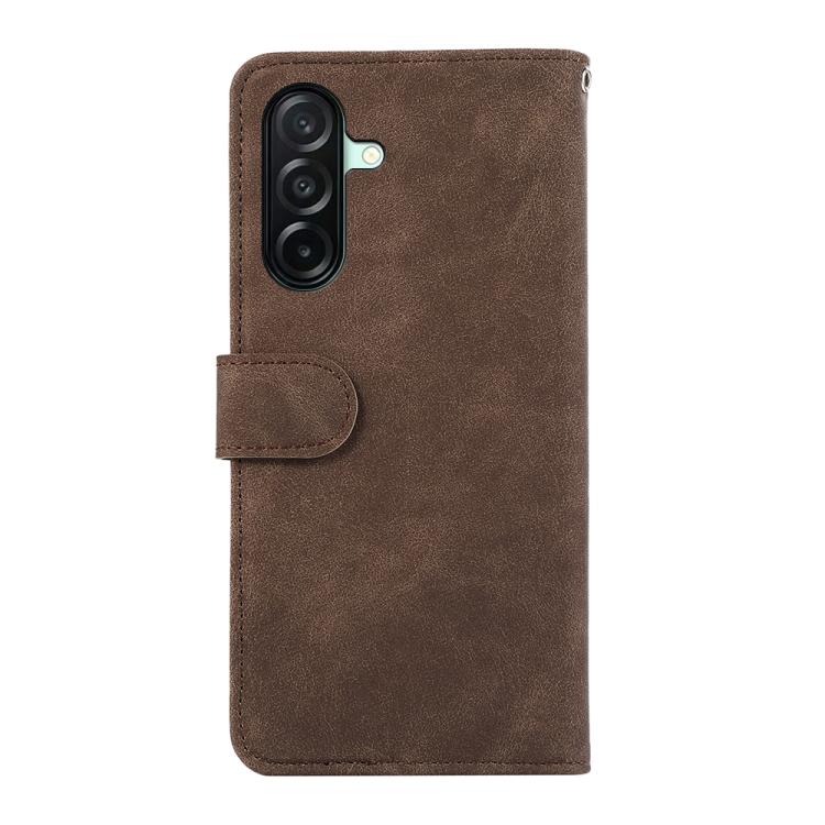 For Samsung Galaxy A27 5G ABEEL Color Block Magnetic RFID Leather Phone Case