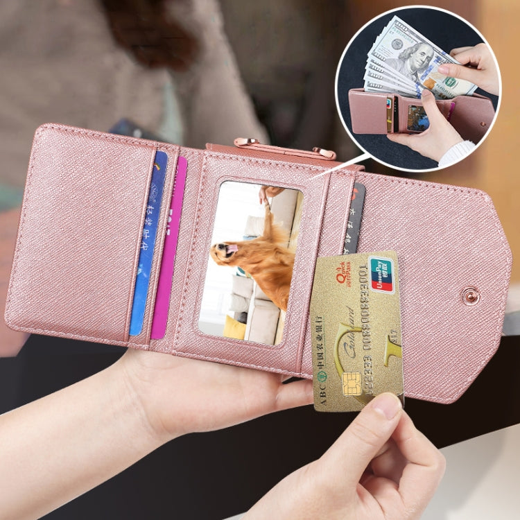 For Samsung Galaxy Z Flip5 VIETAO Portable Wallet Foldable PU Phone Case