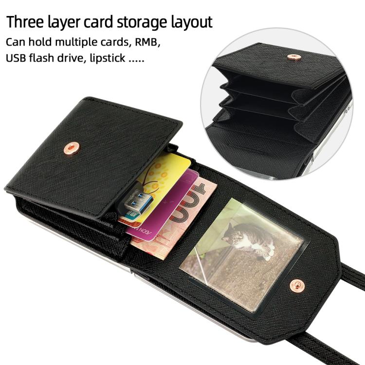 For Samsung Galaxy Z Flip7 5G VIETAO Portable Organ Style Wallet PU Phone Case