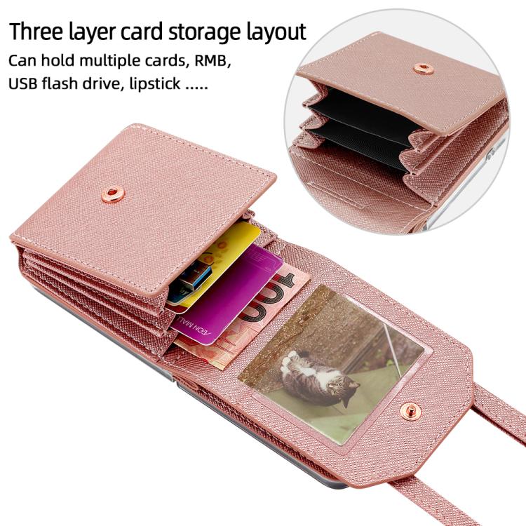 For Samsung Galaxy Z Flip7 5G VIETAO Portable Organ Style Wallet PU Phone Case
