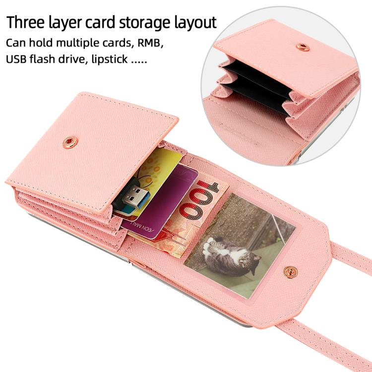 For Samsung Galaxy Z Flip7 5G VIETAO Portable Organ Style Wallet PU Phone Case